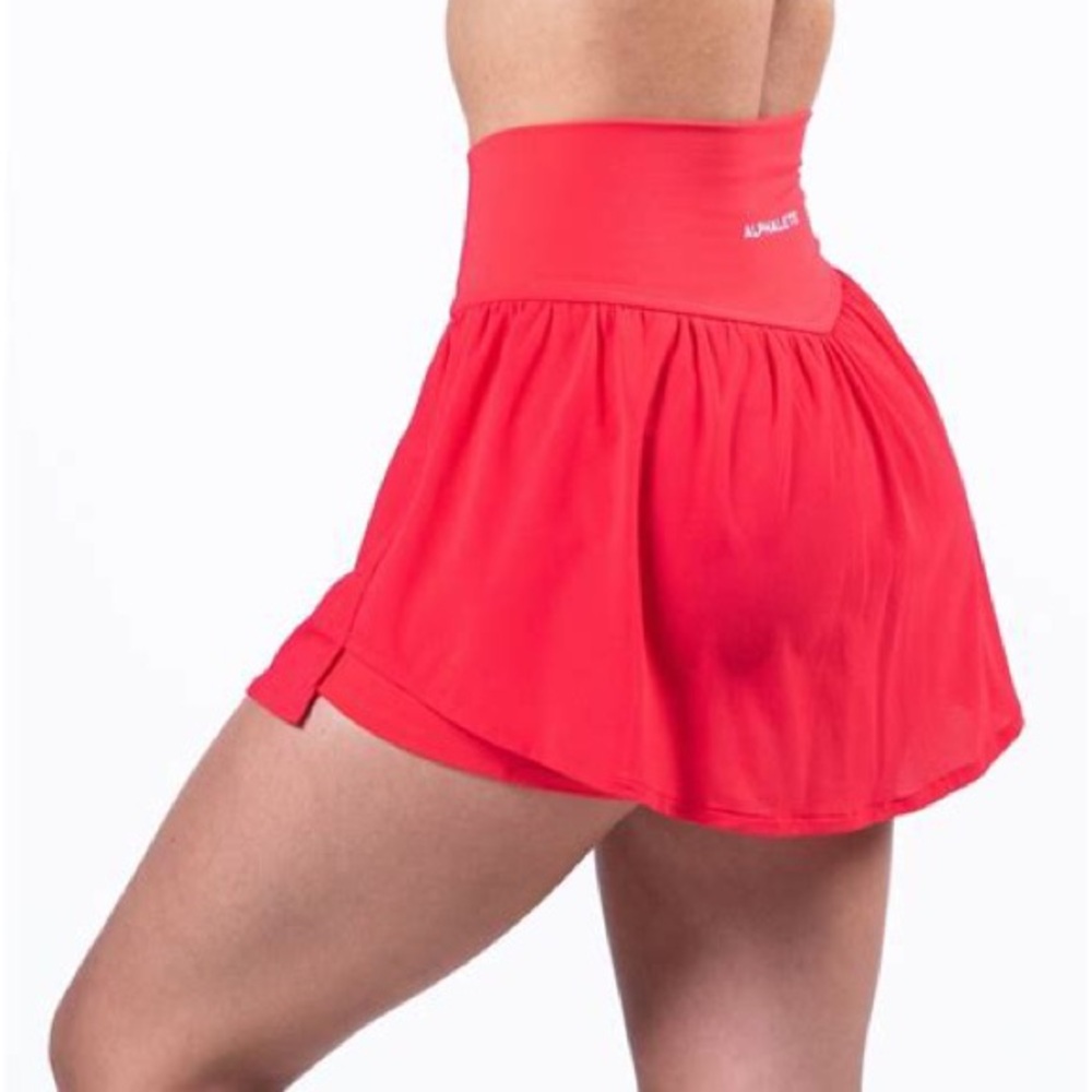 Alphalete Red Mini skort